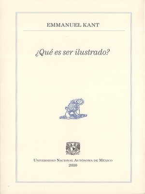 cover image of ¿Qué es ser ilustrado?